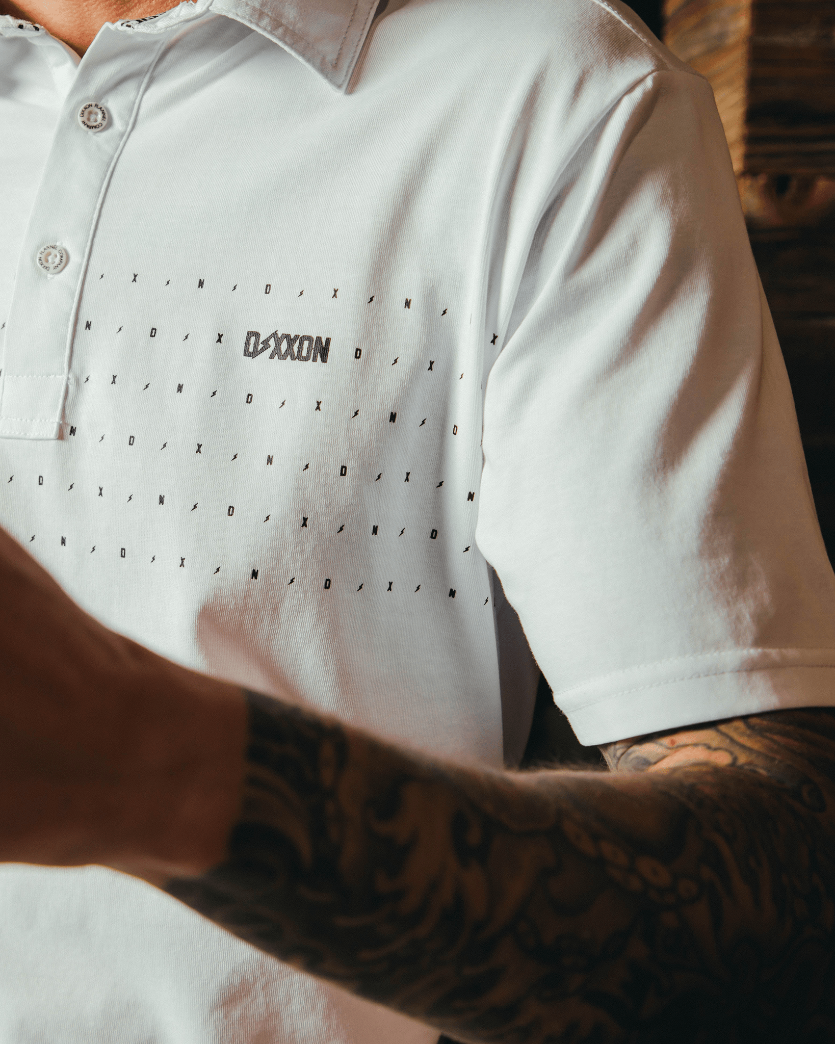 Bolt Premium Polo - White