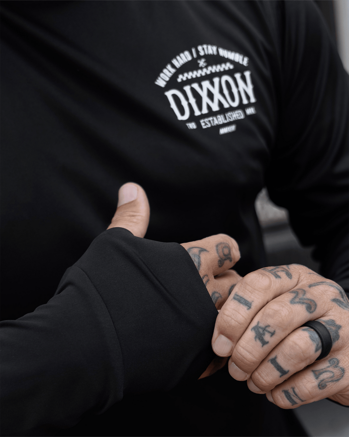 Bones UV Long Sleeve T-Shirt - Black - Dixxon Flannel Co.