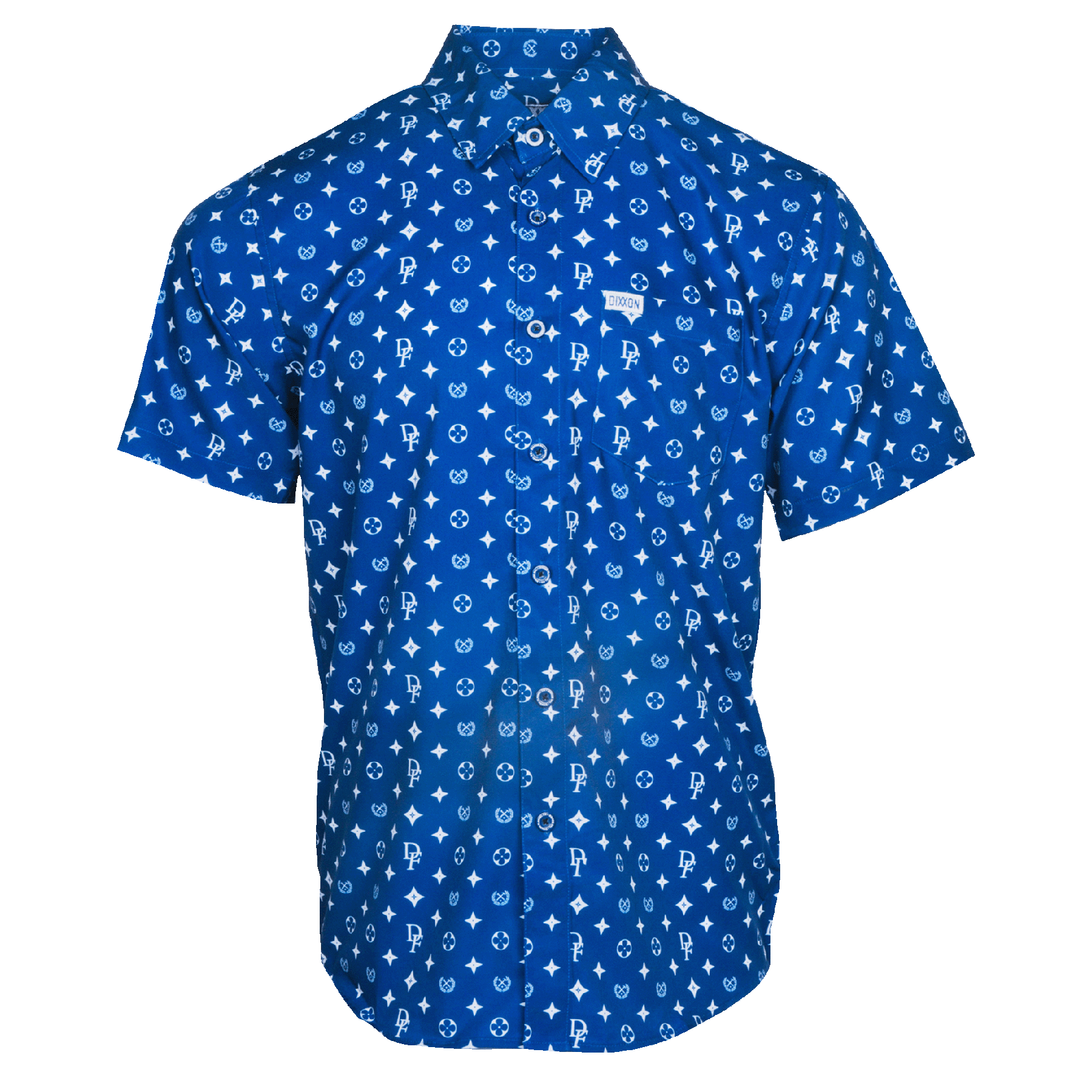 Bougie Short Sleeve - Blue & White