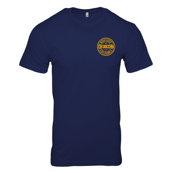 Dixxon Corpo T-Shirt - Navy & Yellow