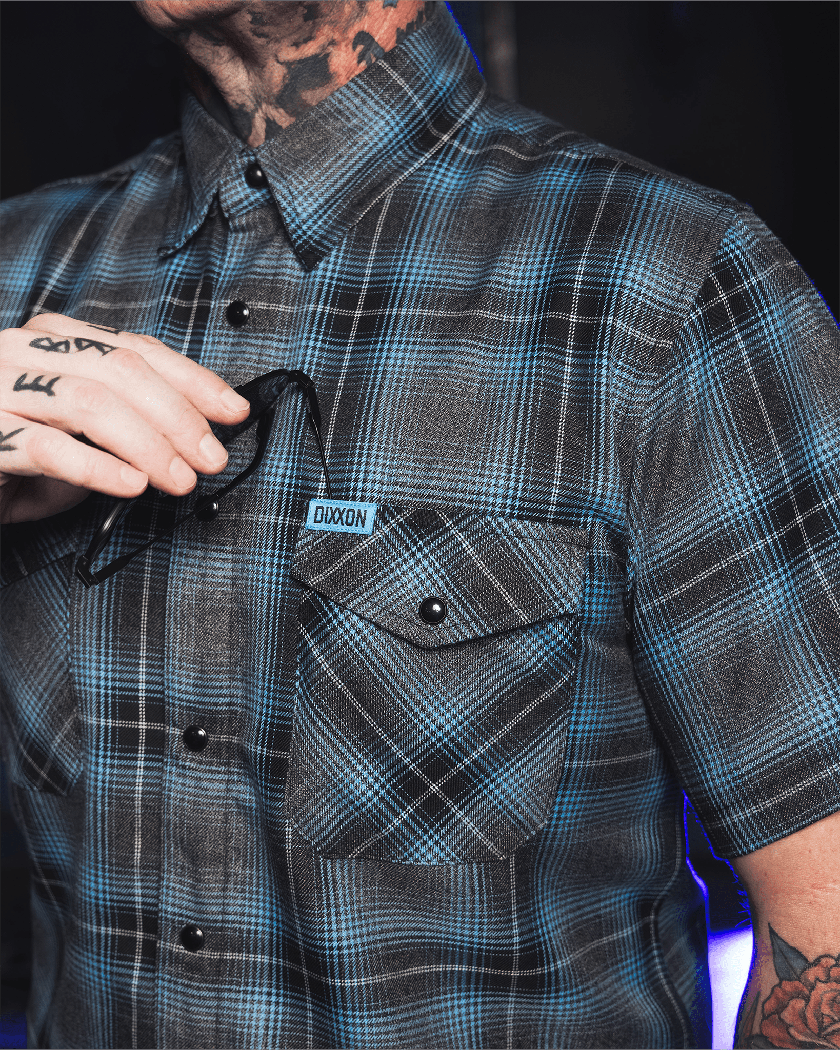Cyanide 3.0 Short Sleeve Flannel - Dixxon Flannel Co.