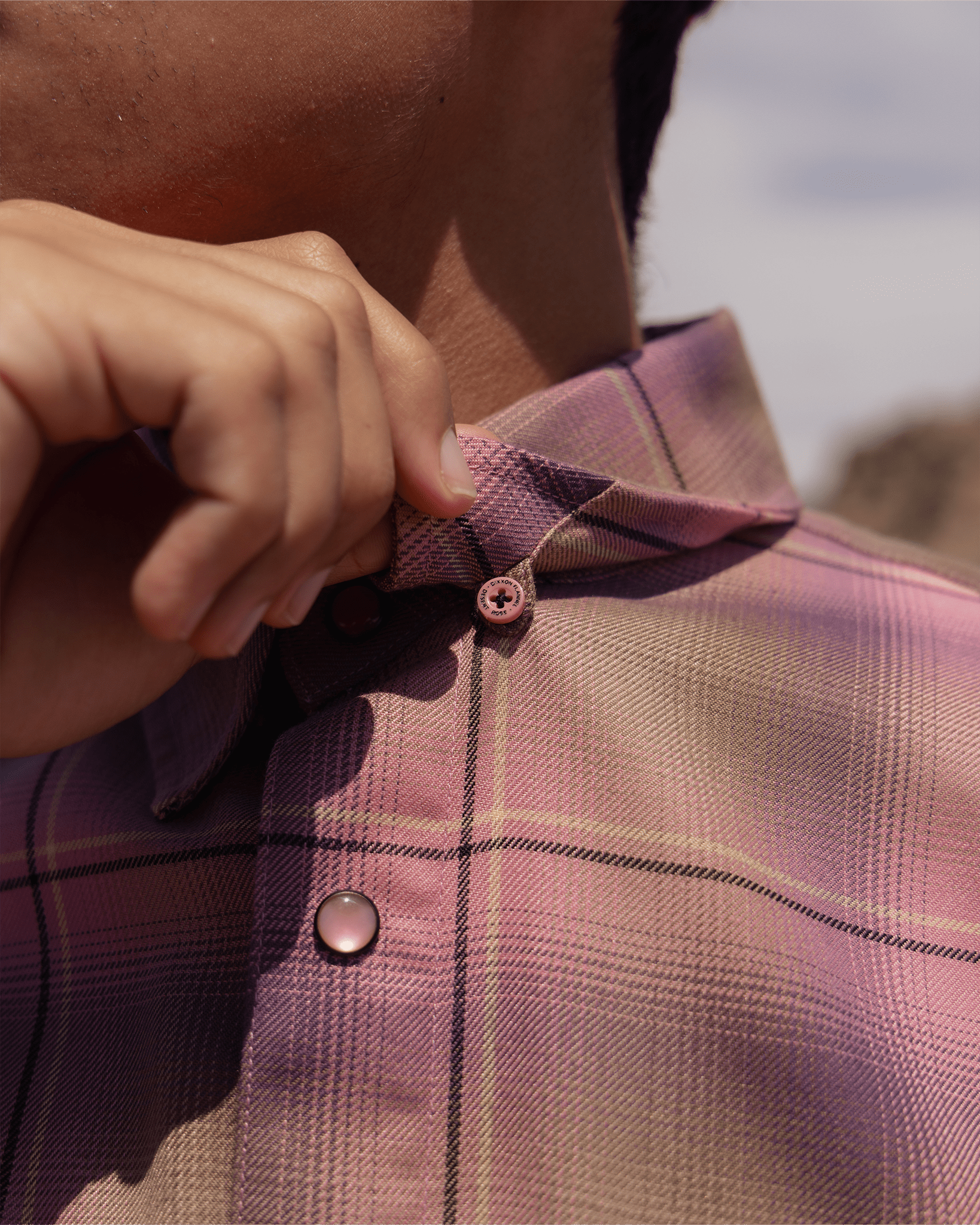 Desert Rose Short Sleeve Flannel - Dixxon Flannel Co.