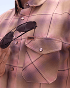 Desert Rose Short Sleeve Flannel - Dixxon Flannel Co.