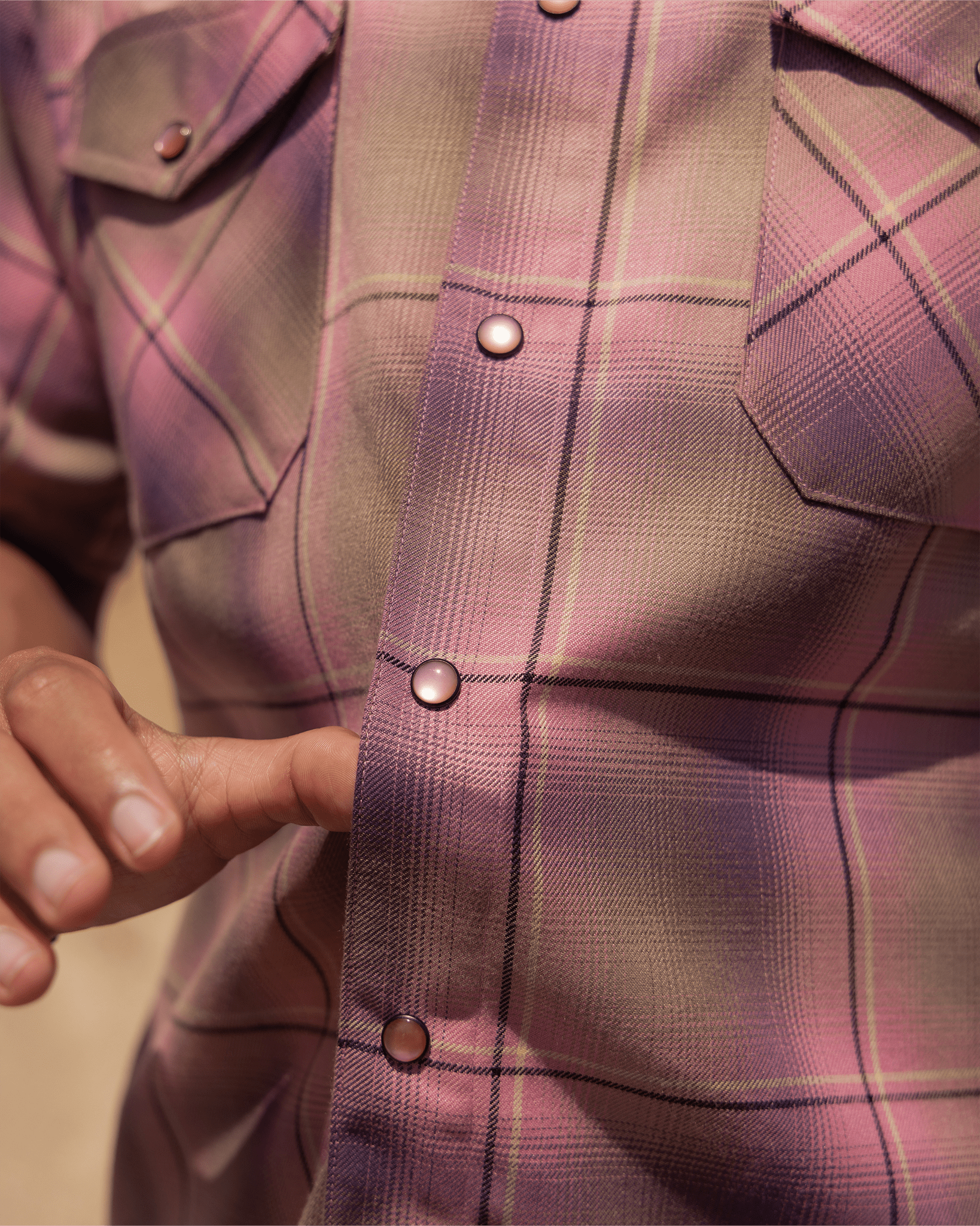 Desert Rose Short Sleeve Flannel - Dixxon Flannel Co.