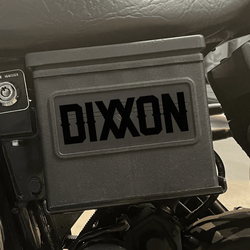 Dixxon 6" Die Cut Sticker - Black