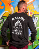 Forged Long Sleeve T-Shirt - Black & White - Dixxon Flannel Co.