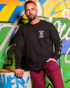 Forged Long Sleeve T-Shirt - Black & White - Dixxon Flannel Co.