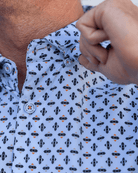 High Desert Party Shirt - Blue - Dixxon Flannel Co.