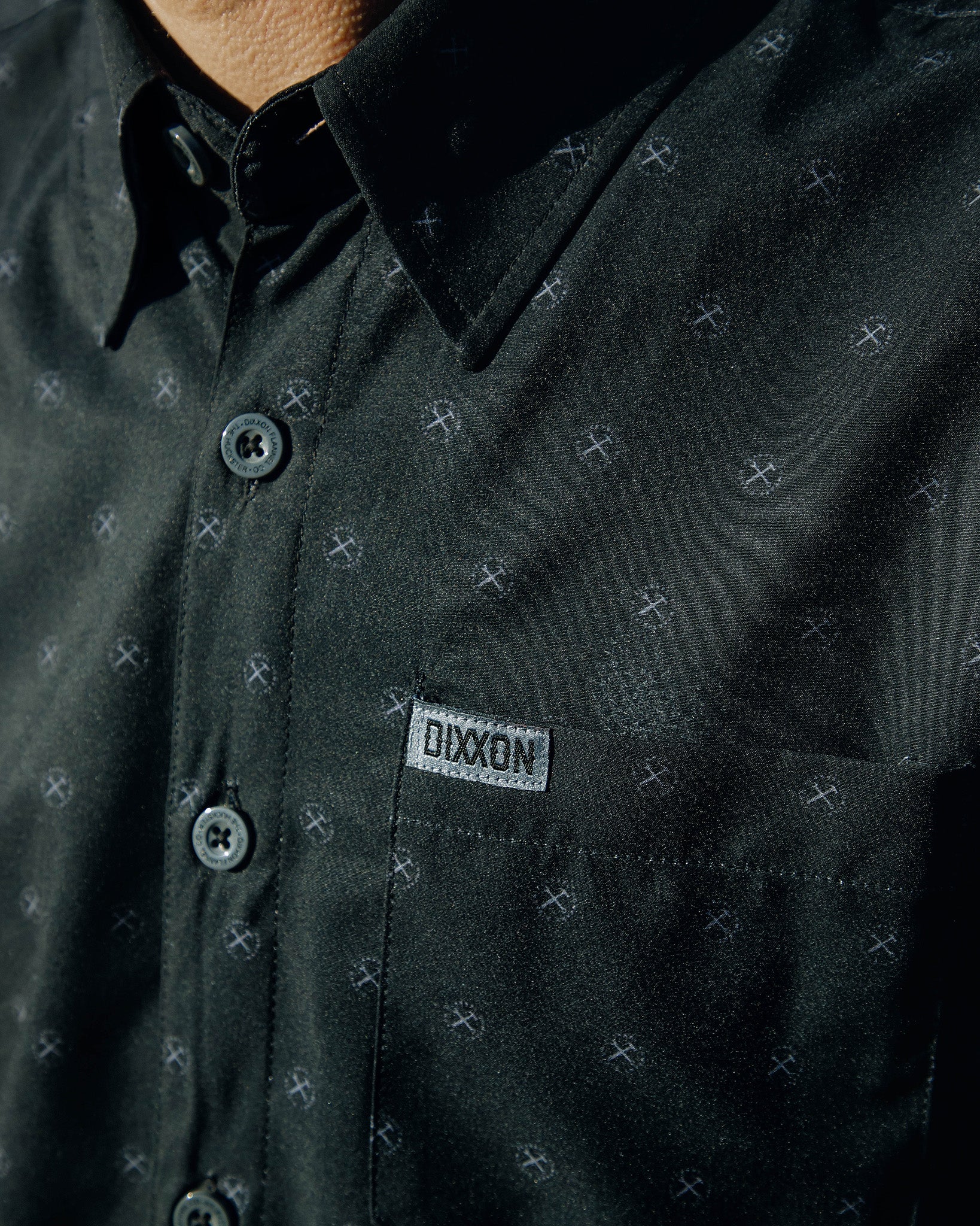 Huckster Party Shirt - Black & Grey - Dixxon Flannel Co.