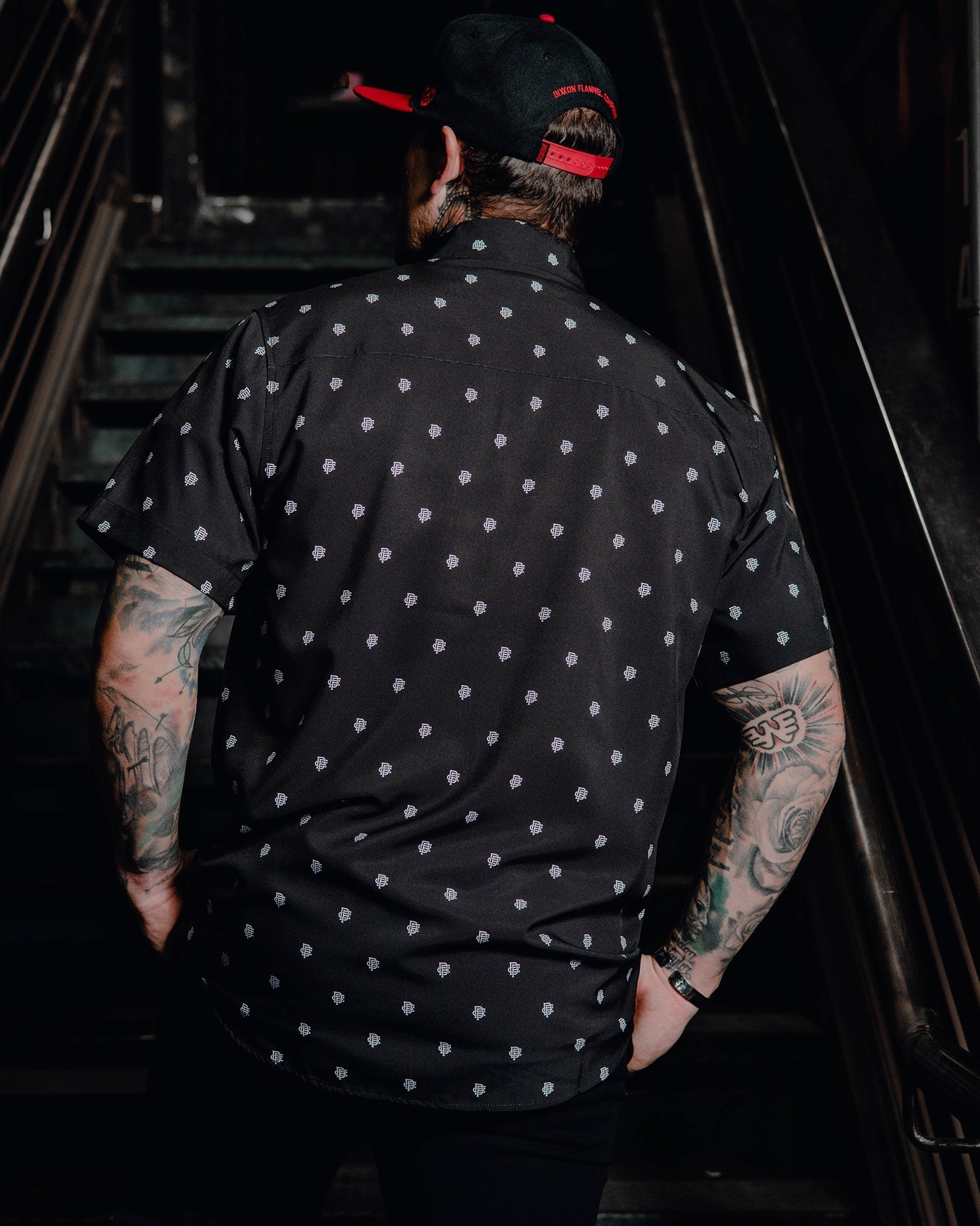 Insignia Party Shirt - Black & White - Dixxon Flannel Co.