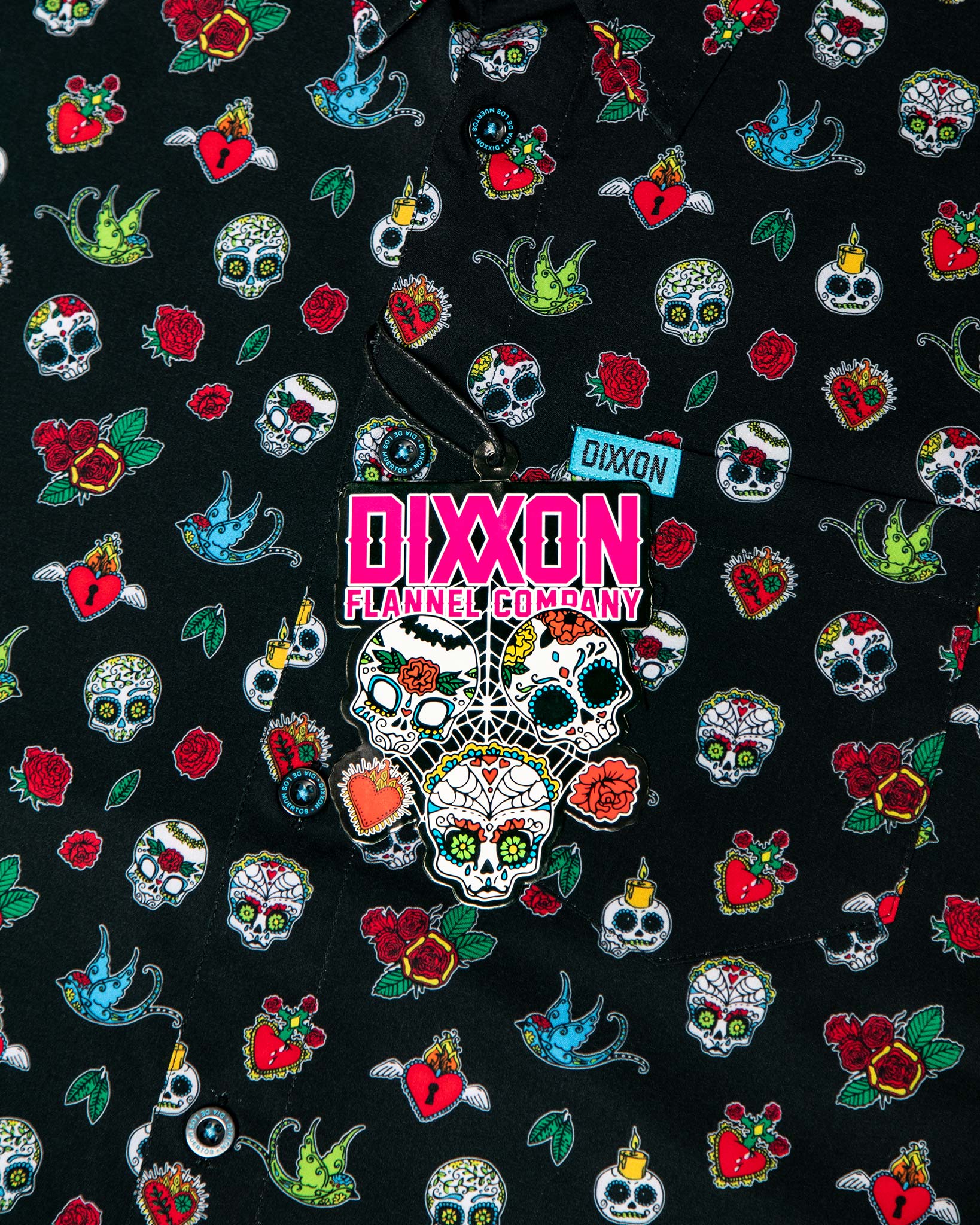 Dixxon Los Muertos Party Shirt