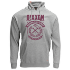 Maroon Weld Pullover Hoodie - Heather Gray - Dixxon Flannel Co.