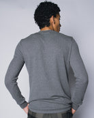 Men's Waffle Knit Long Sleeve T-Shirt - Dark grey - Dixxon Flannel Co.