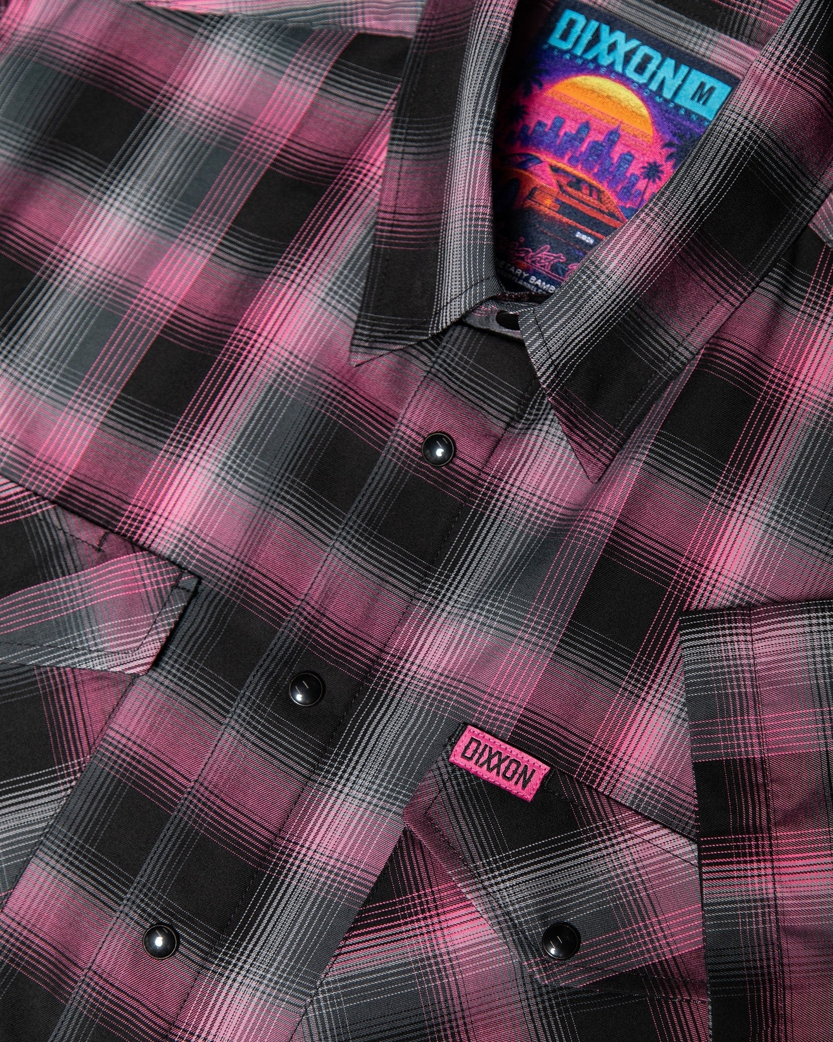Midnight Vice Bamboo Short Sleeve - Dixxon Flannel Co.