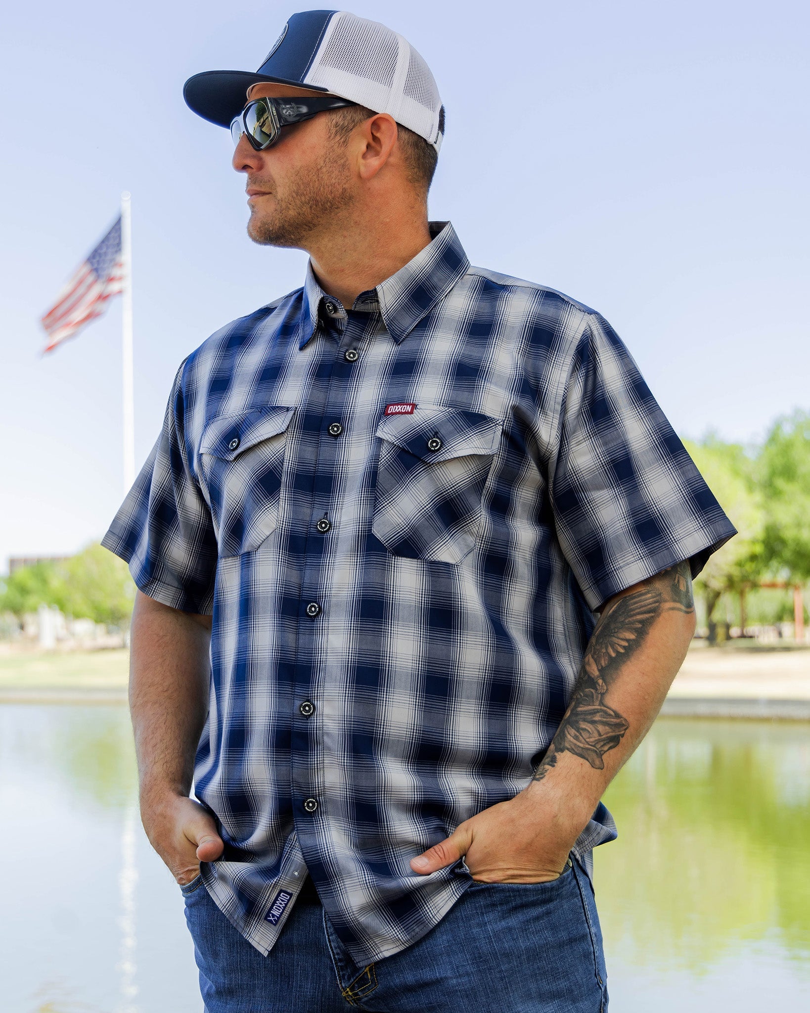 Midway Bamboo Short Sleeve - Dixxon Flannel Co.
