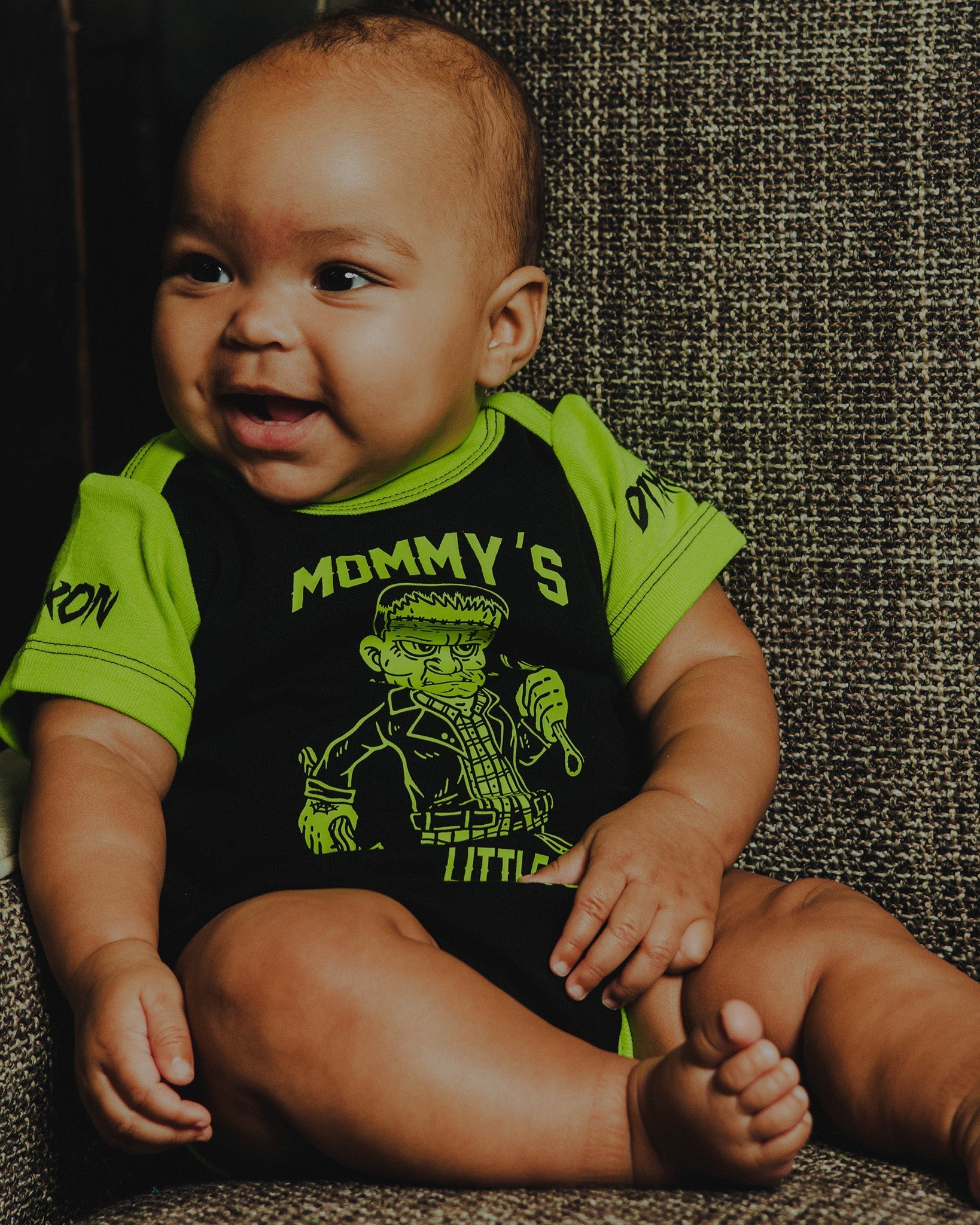 Mommy's Little Monster Baby Onesie - Dixxon Flannel Co.