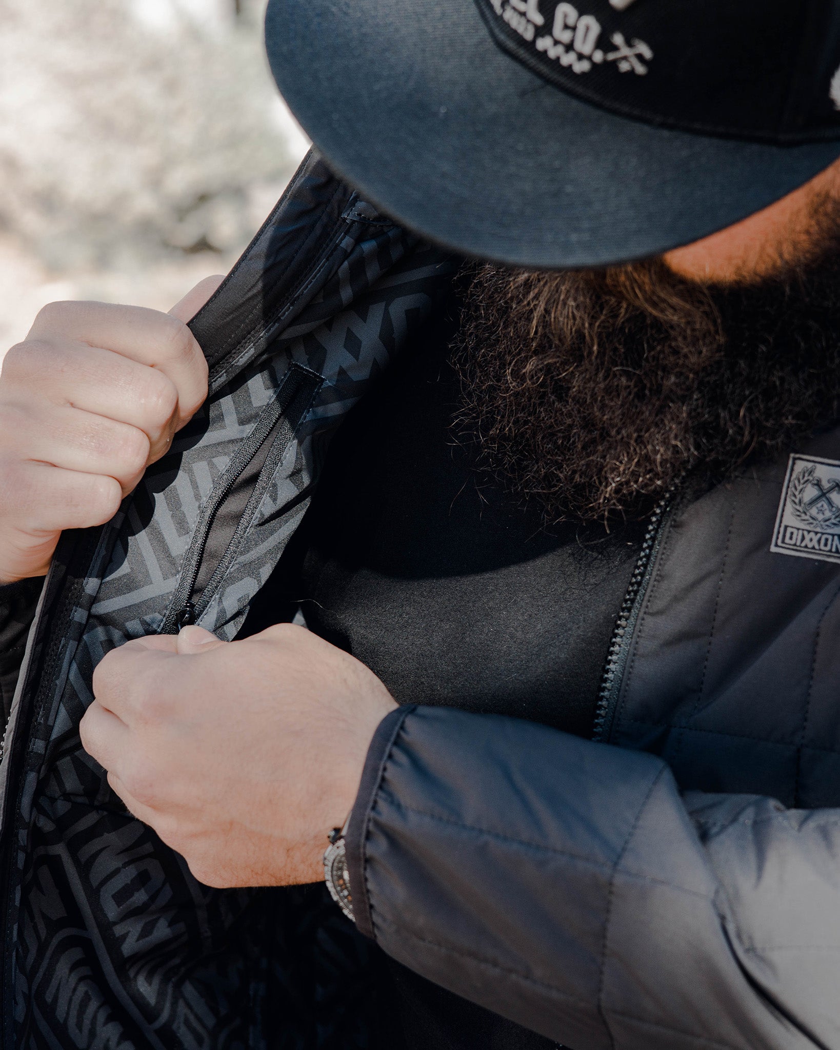 Nomad Puffer Jacket - Black - Dixxon Flannel Co.