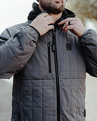 Nomad Puffer Jacket - Grey - Dixxon Flannel Co.