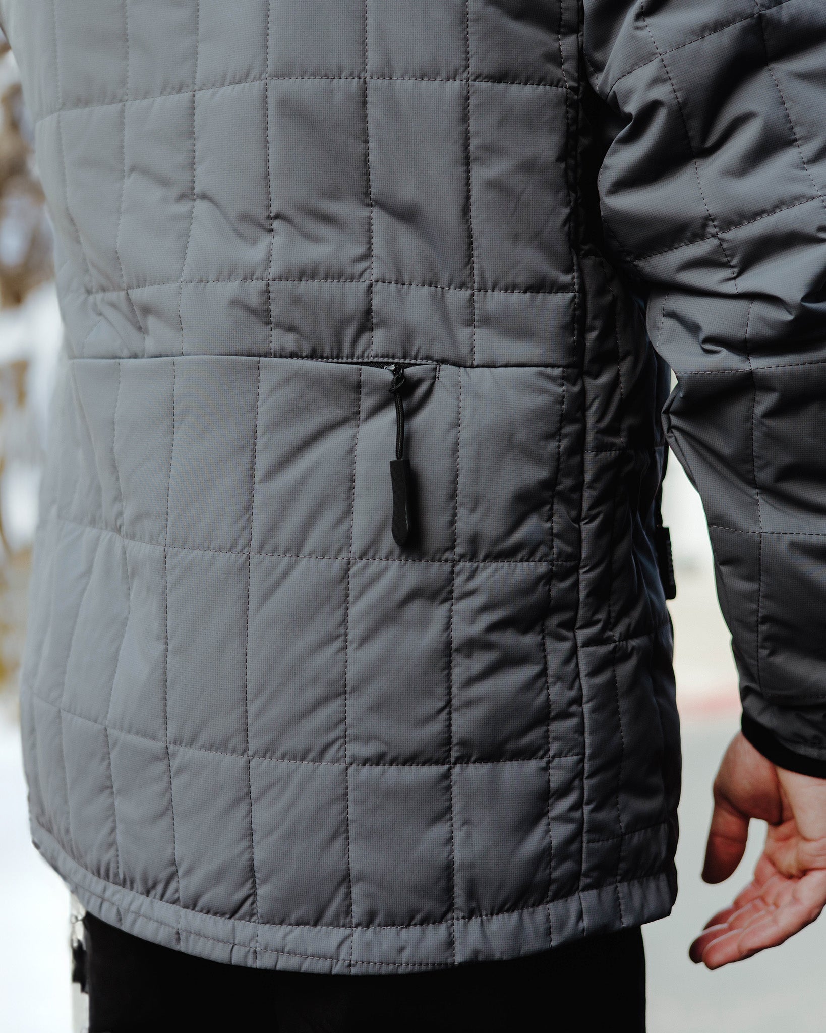 Nomad Puffer Jacket - Grey - Dixxon Flannel Co.