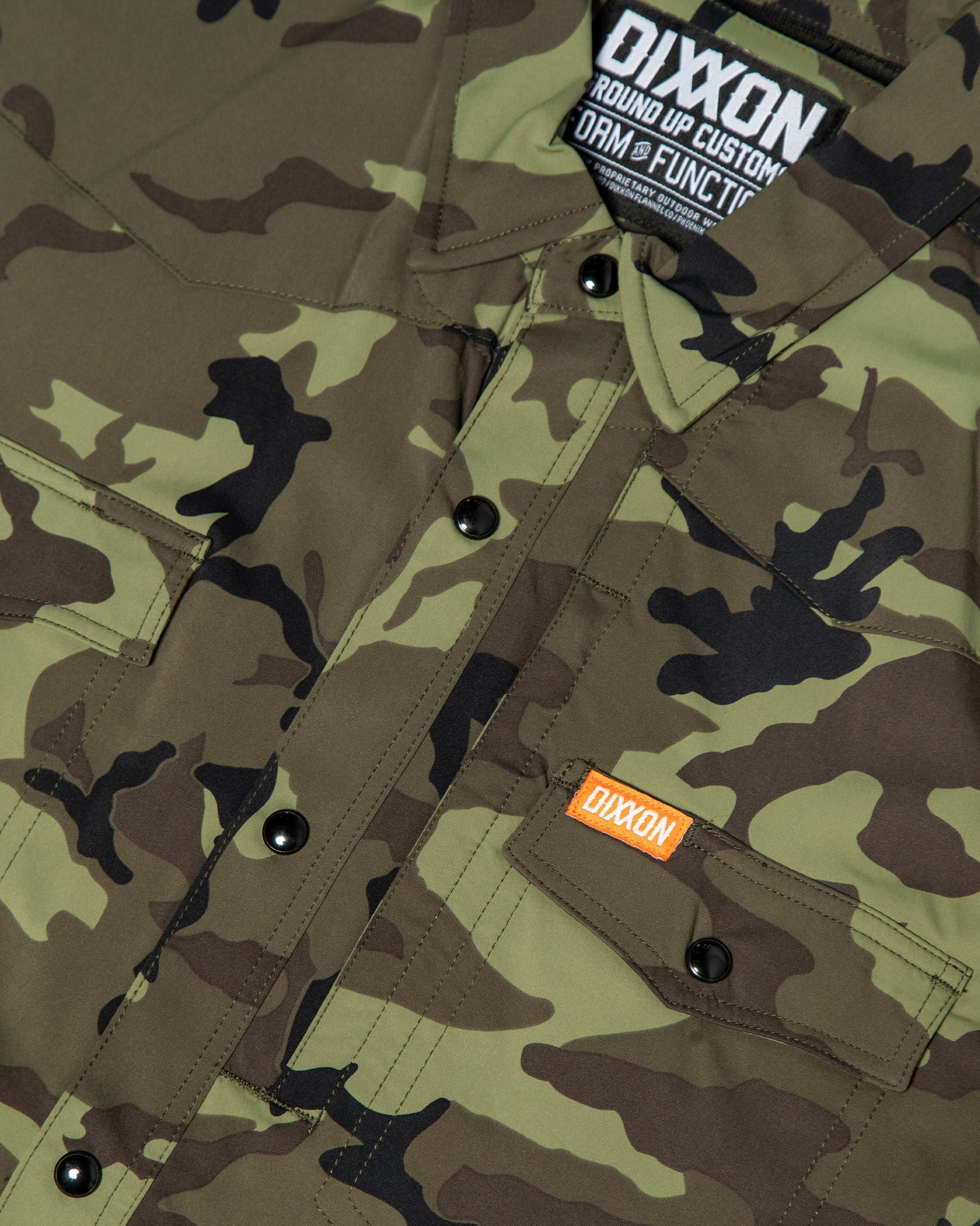 Outdoorsman Performance Long Sleeve - Camo - Dixxon Flannel Co.