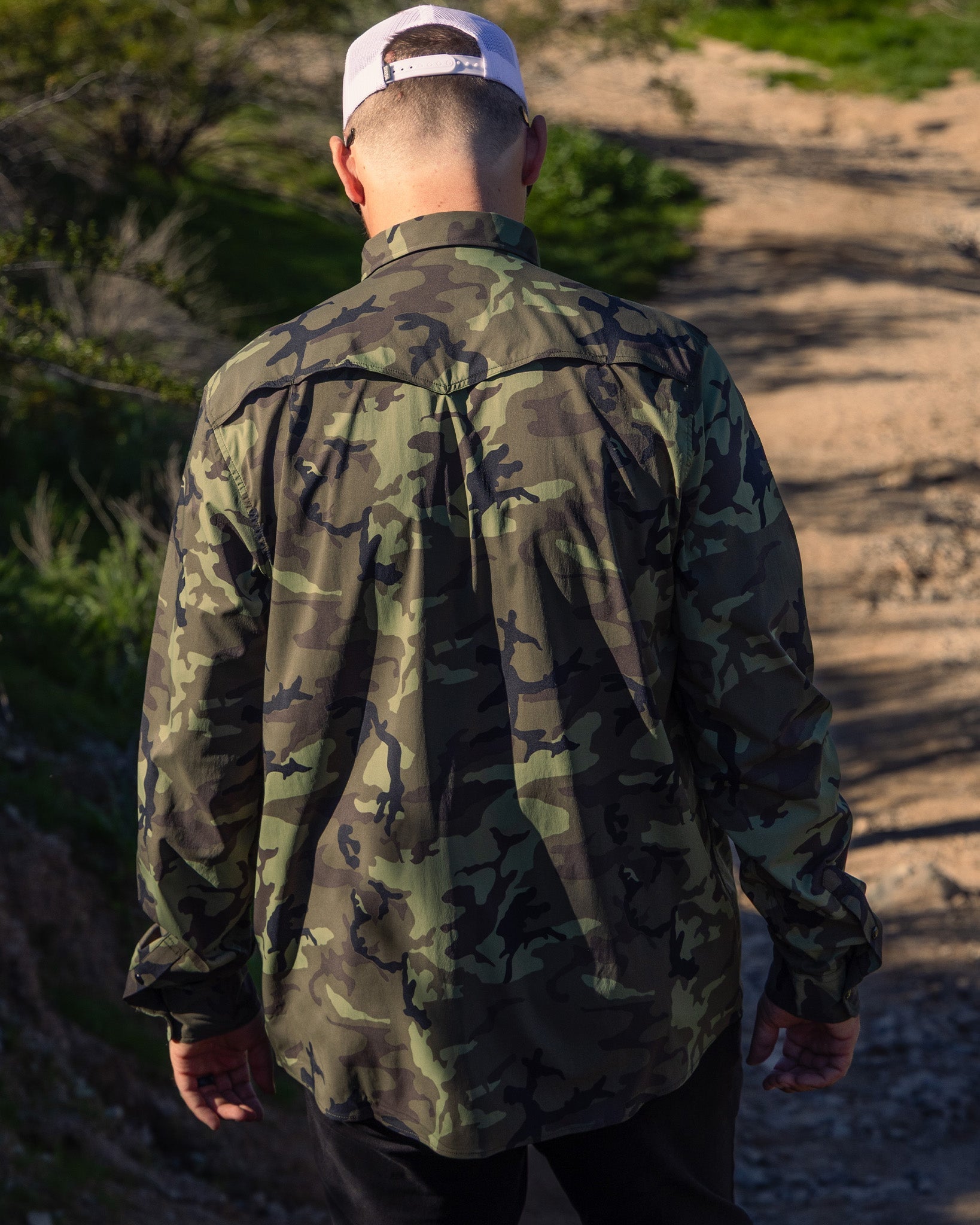 Outdoorsman Performance Long Sleeve - Camo - Dixxon Flannel Co.