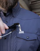 Outdoorsman Performance Long Sleeve - Navy - Dixxon Flannel Co.