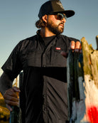 Outdoorsman Performance Short Sleeve - Black - Dixxon Flannel Co.