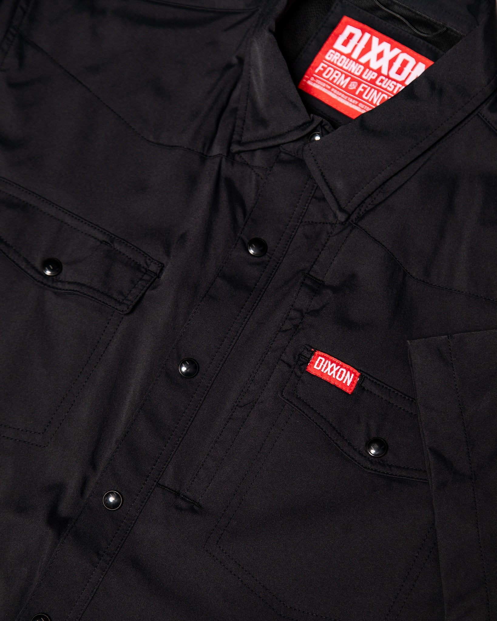 Outdoorsman Performance Short Sleeve - Black - Dixxon Flannel Co.