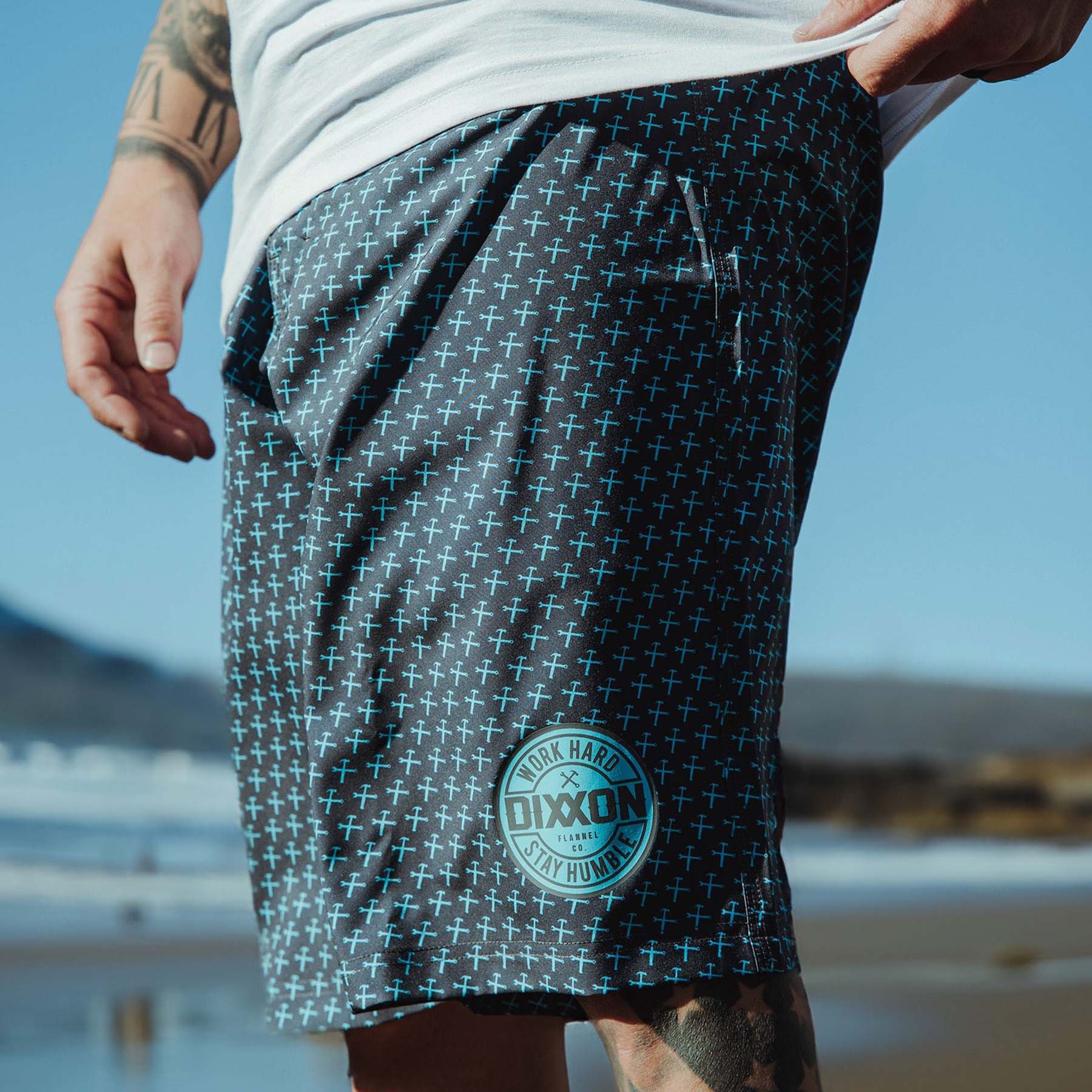 Party Hammer Grey Boardshorts