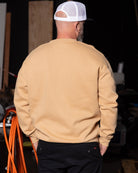 Pocket Crewneck - Khaki - Dixxon Flannel Co.