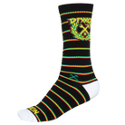 Rasta Party Crest Premium Crew Socks | Dixxon Flannel Co.