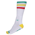 Rasta Premium Crew Socks - White | Dixxon Flannel Co.