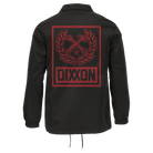 Red Box Crest Coaches Jacket - Black | Dixxon Flannel Co.
