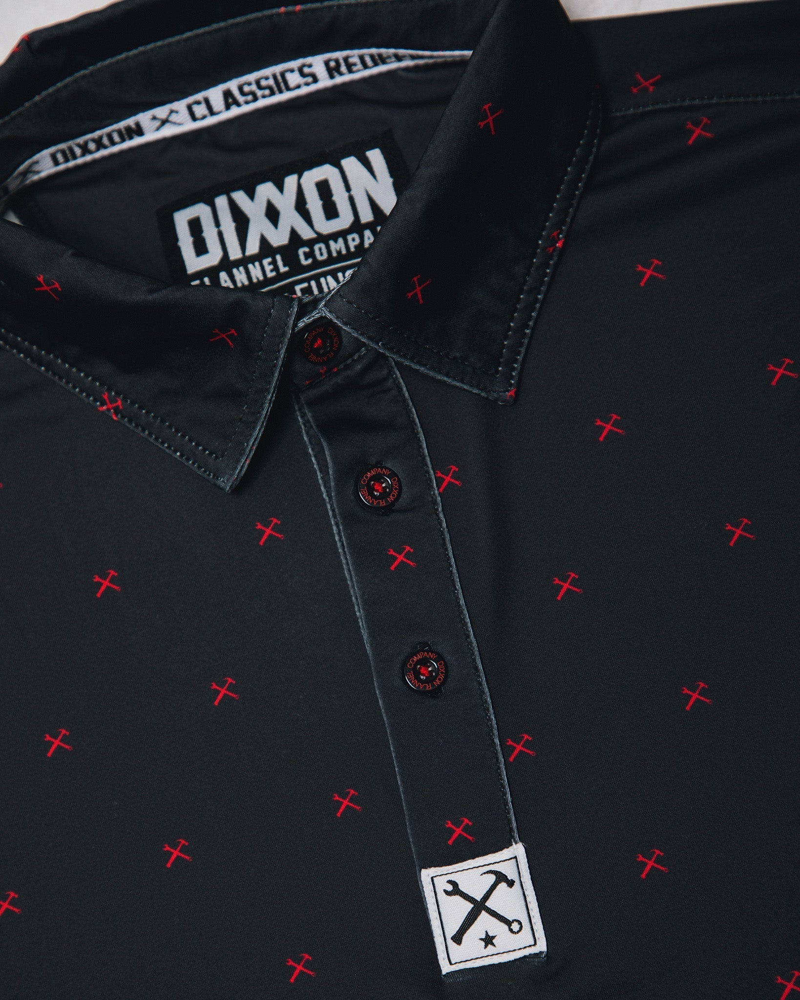 Red Finney Party Polo - Dixxon Flannel Co.