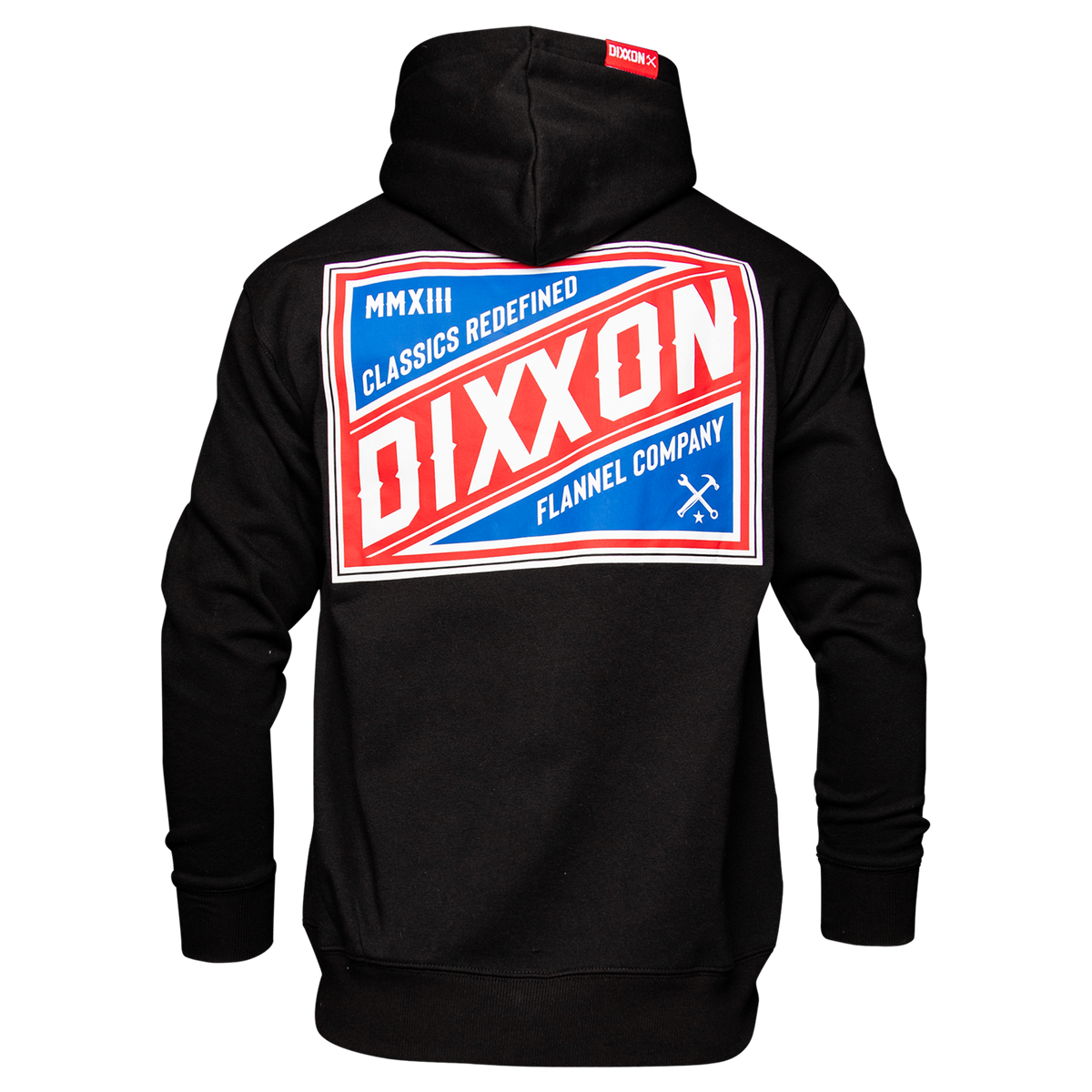 Red, White, & Blue Classics Zip Up Hoodie - Black | Dixxon Flannel Co ...