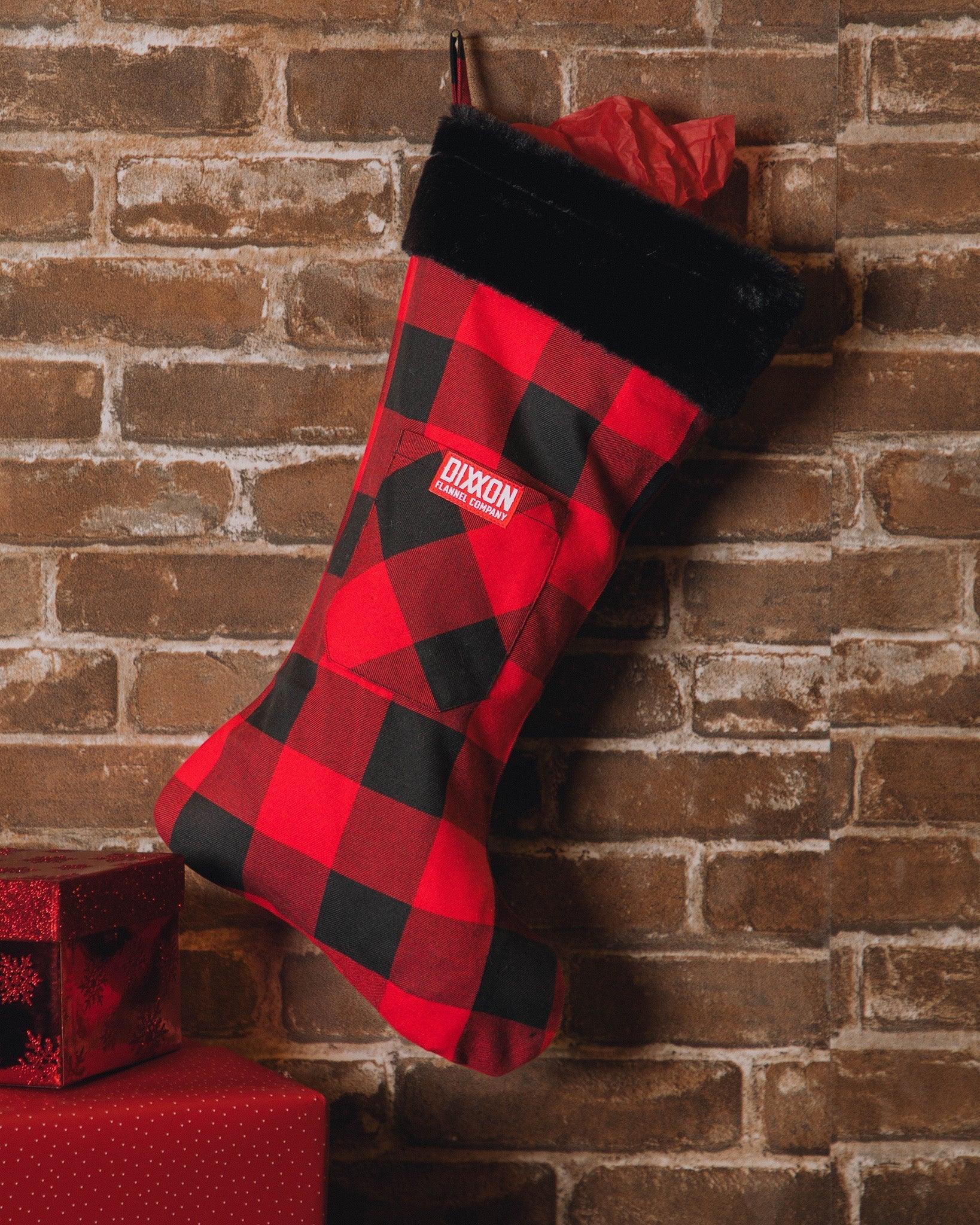 Redrum Christmas Stocking - Dixxon Flannel Co.