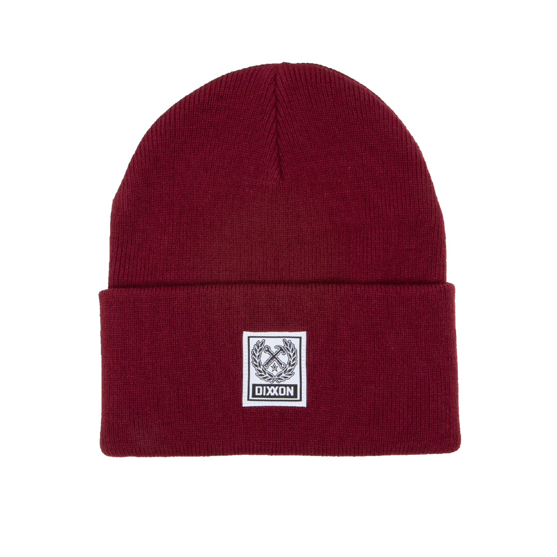 Ribbed Beanie - Maroon - Dixxon Flannel Co.