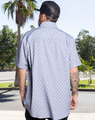 Salty Crest Party Shirt - Gray & Black - Dixxon Flannel Co.