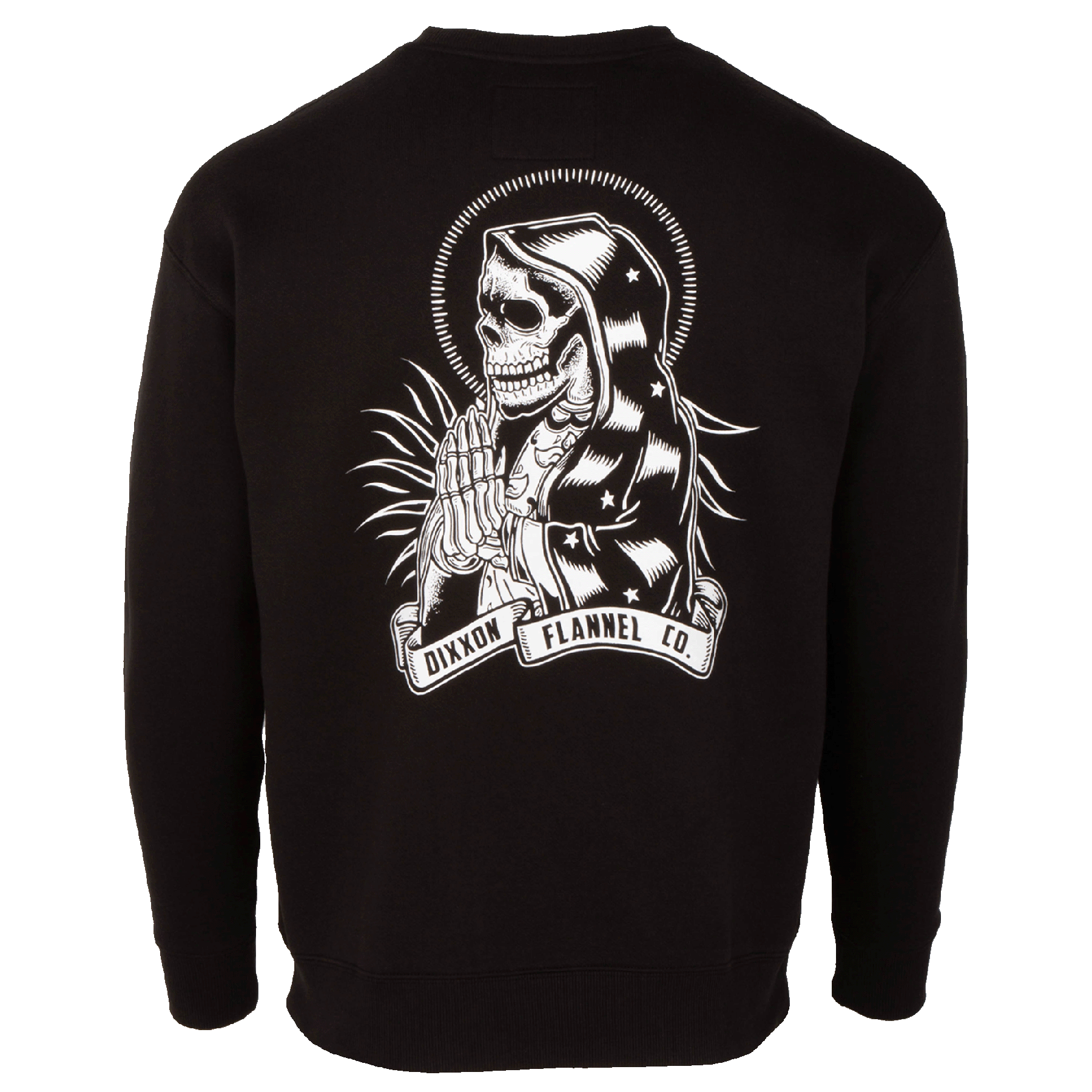 Santa Muerte Crewneck Sweatshirt - Dixxon Flannel Co.