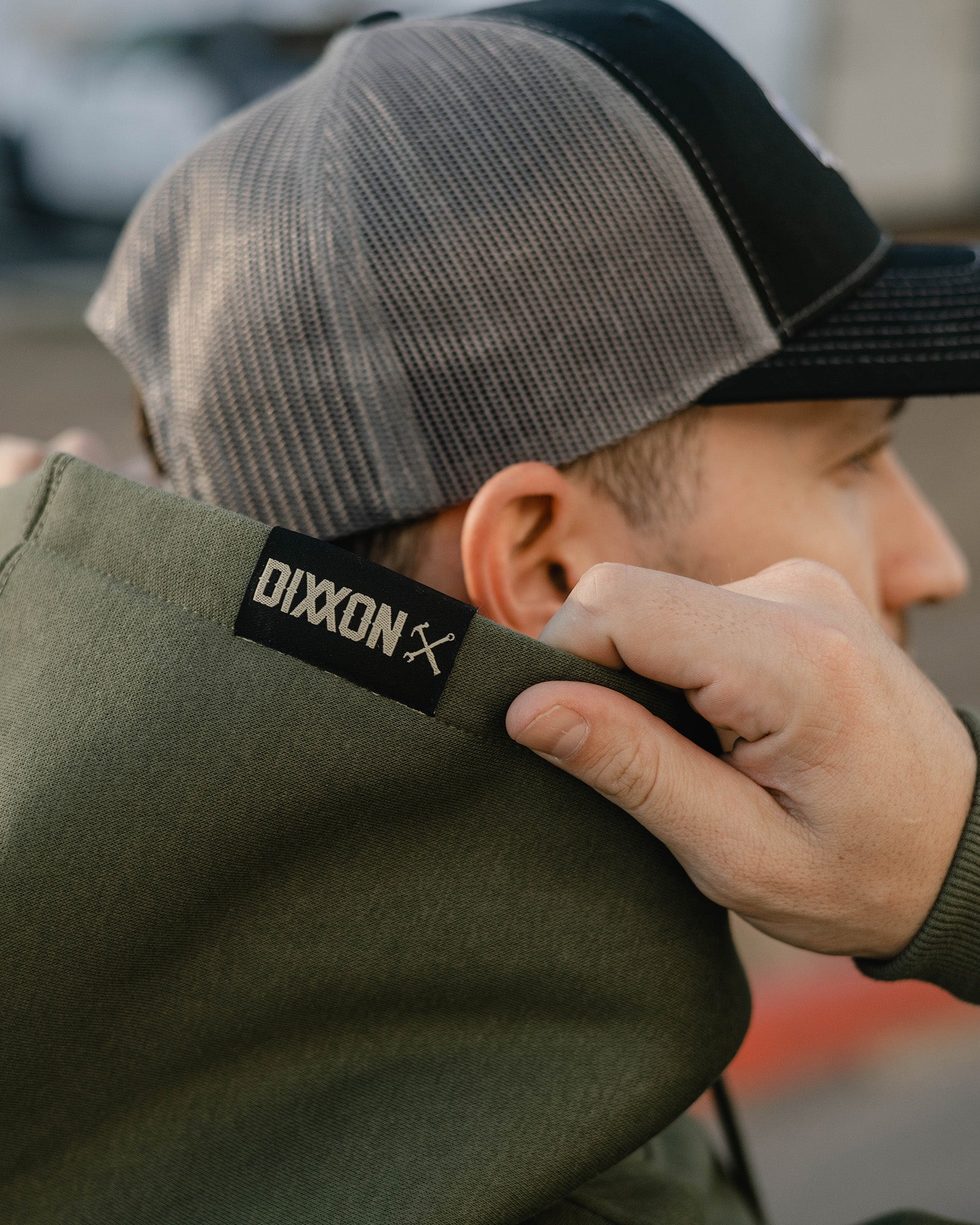 Tan Corpo Pullover Hoodie - O.D. Green - Dixxon Flannel Co.