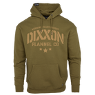 Men's Tan Stencil Pullover Hoodie - O.D. Green | Dixxon Flannel Co.