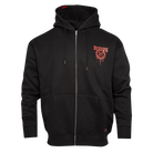 Dixxon Terror Zip Up Hoodie - Black