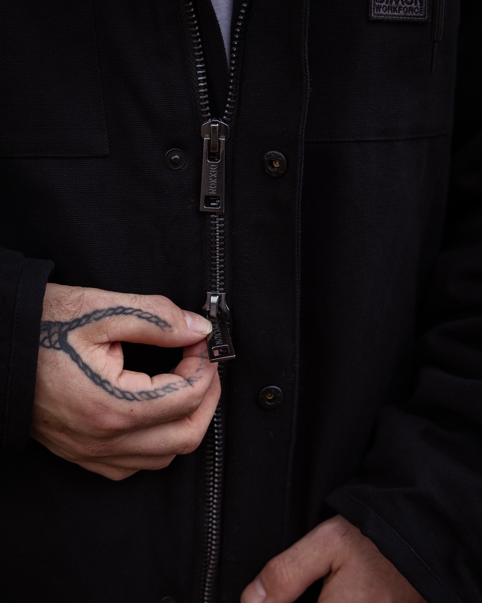 The Colt Sherpa Work Jacket - Black | Dixxon Flannel Co. – DIXXON UK