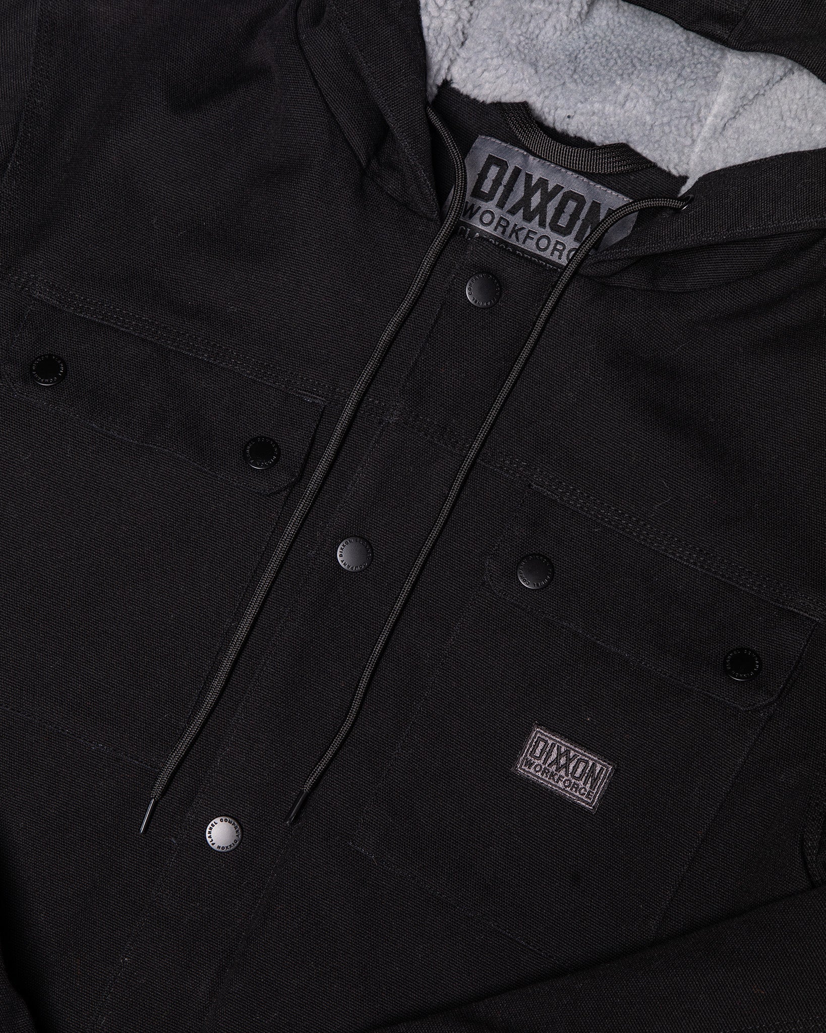 The Colt Sherpa Work Jacket - Black | Dixxon Flannel Co. – DIXXON UK