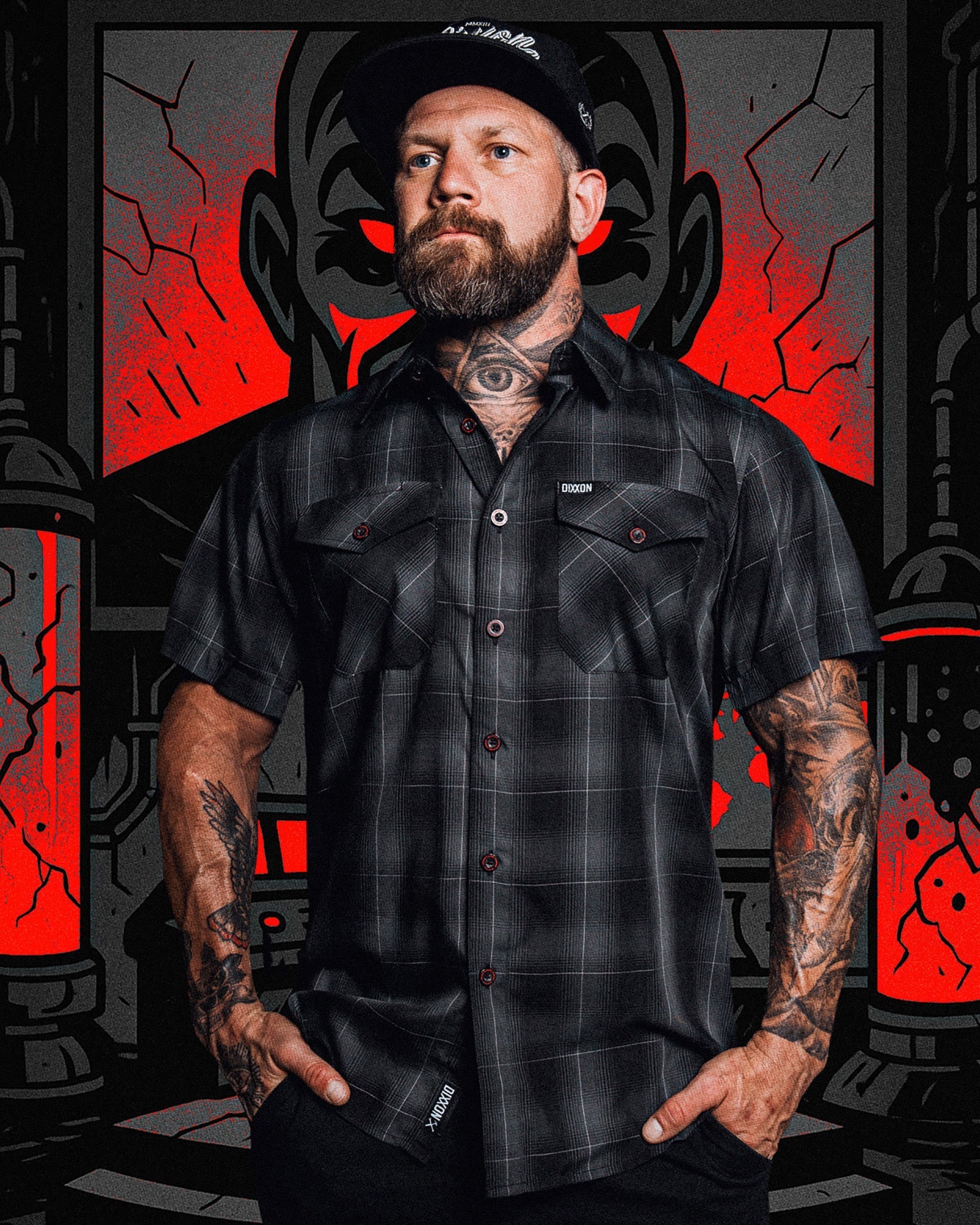 The Villain Bamboo Short Sleeve - Dixxon Flannel Co.