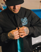 Tiffany Box Crest Coaches Jacket - Black - Dixxon Flannel Co.