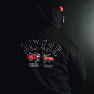 Tiger Zip Hood - Black