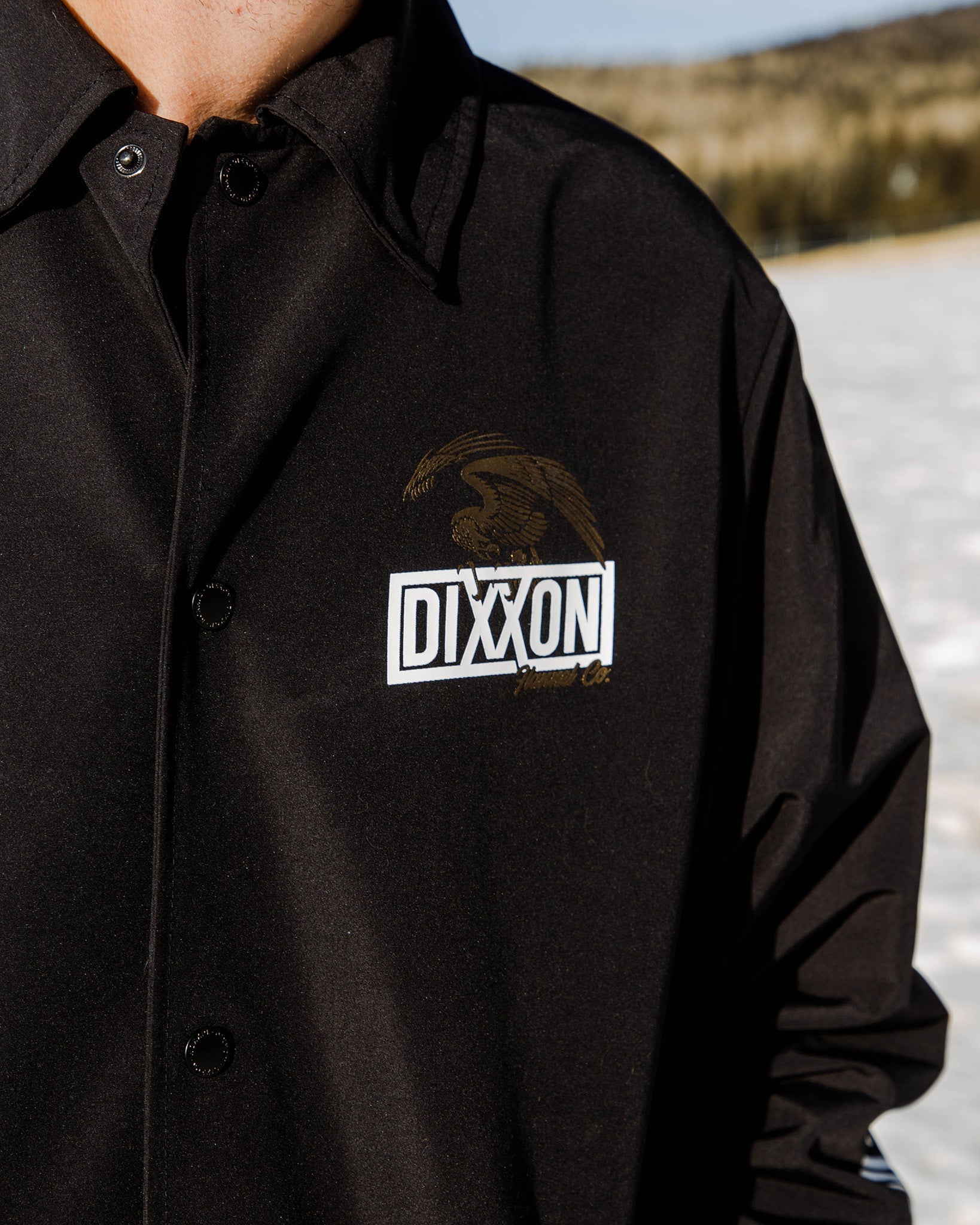 Golden Eagles Coaches Jacket – DIXXON UK