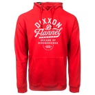 White Pastime Pullover Hoodie - Red | Dixxon Flannel Co.