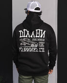 White Stink Bug Pullover Hoodie - Black - Dixxon Flannel Co.